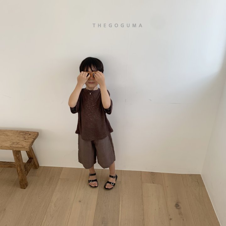 Thegoguma - Korean Children Fashion - #magicofchildhood - Knit Label Tee - 12