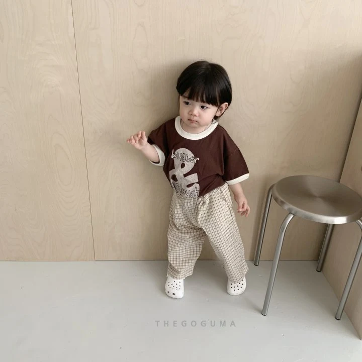 Thegoguma - Korean Children Fashion - #minifashionista - Age Check Pants - 11
