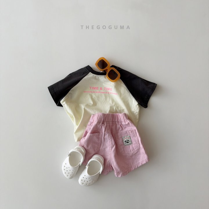 Thegoguma - Korean Children Fashion - #prettylittlegirls - Time Raglan Tee - 2