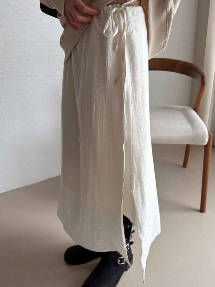 Theres - Korean Women Fashion - #womensfashion - Wrap Skirt - 4