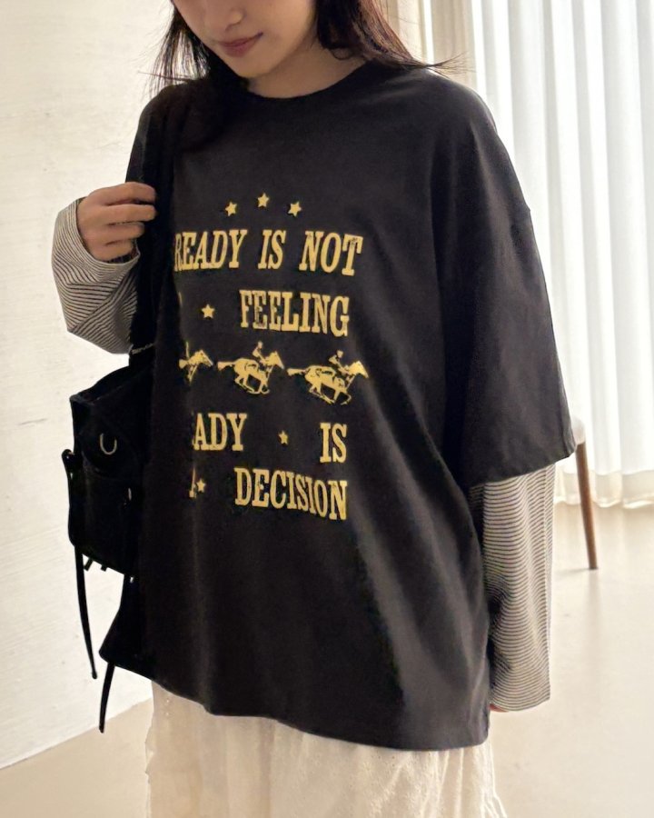 Theres - Korean Women Fashion - #momslook - Ready Tee - 11