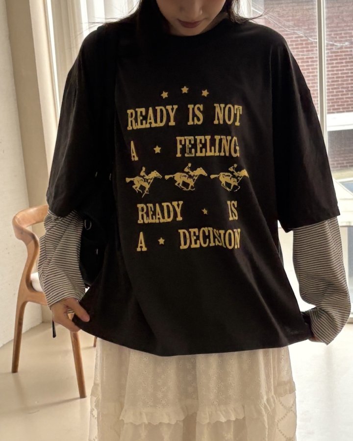 Theres - Korean Women Fashion - #momslook - Ready Tee - 5