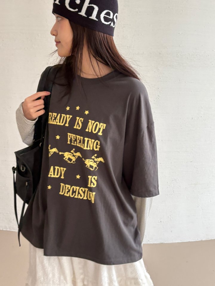 Theres - Korean Women Fashion - #momslook - Ready Tee - 9
