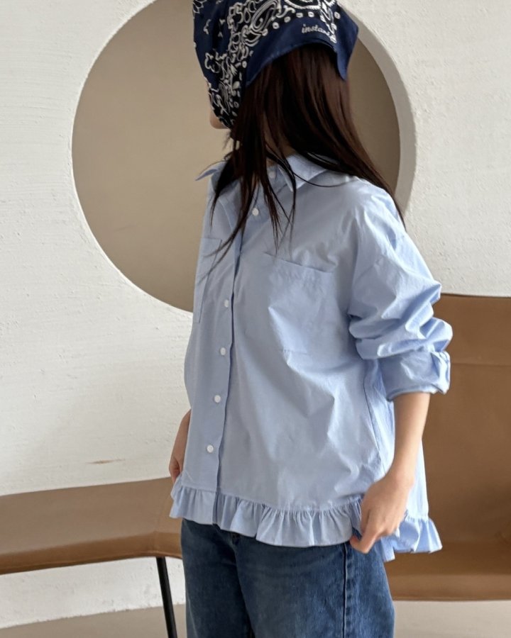 Theres - Korean Women Fashion - #momslook - Joy Shirt - 5