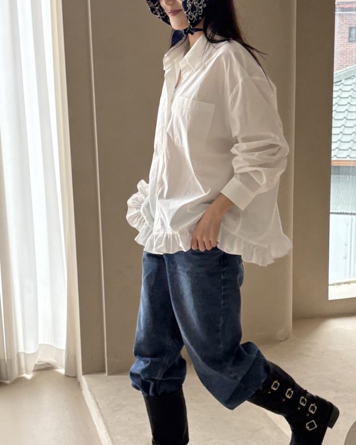Theres - Korean Women Fashion - #momslook - Joy Shirt - 7