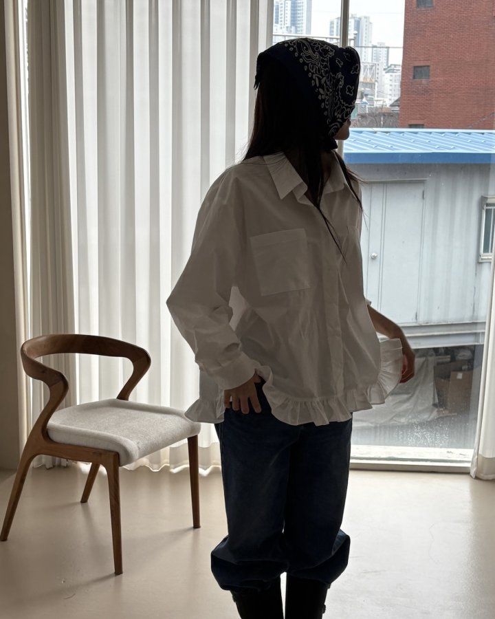 Theres - Korean Women Fashion - #momslook - Joy Shirt - 9