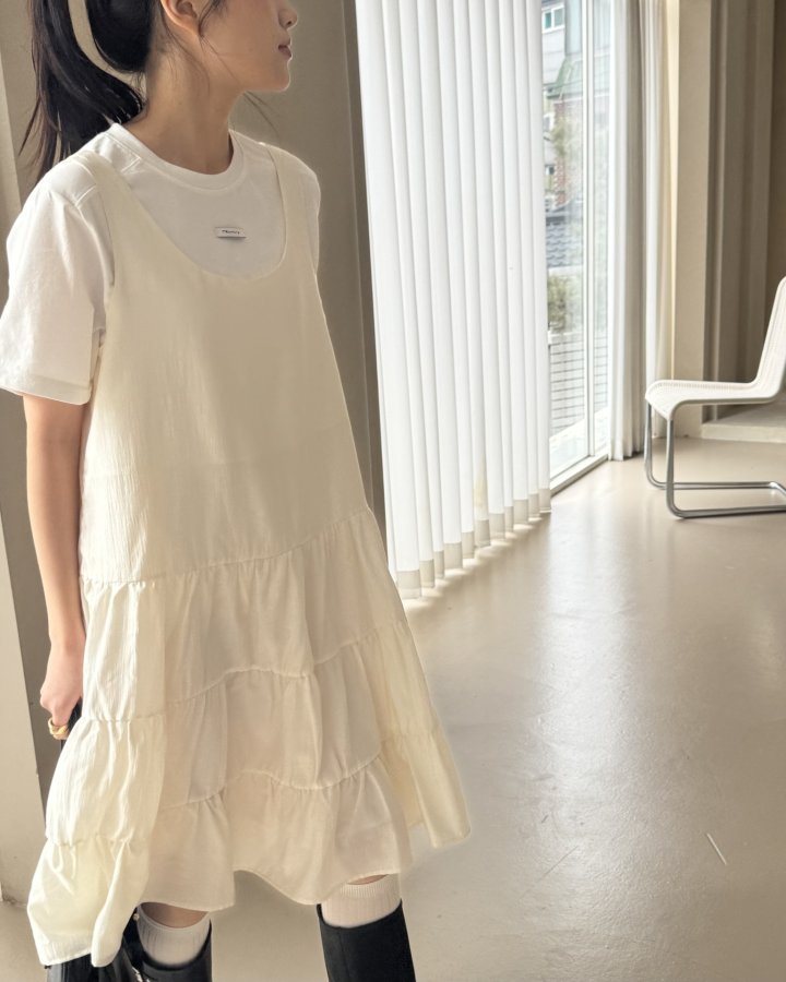 Theres - Korean Women Fashion - #momslook - With One-piece - 11