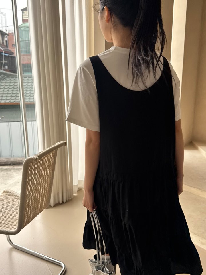 Theres - Korean Women Fashion - #momslook - With One-piece - 3