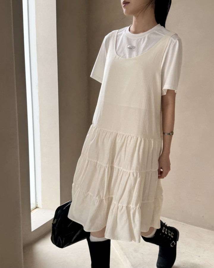 Theres - Korean Women Fashion - #momslook - With One-piece - 9