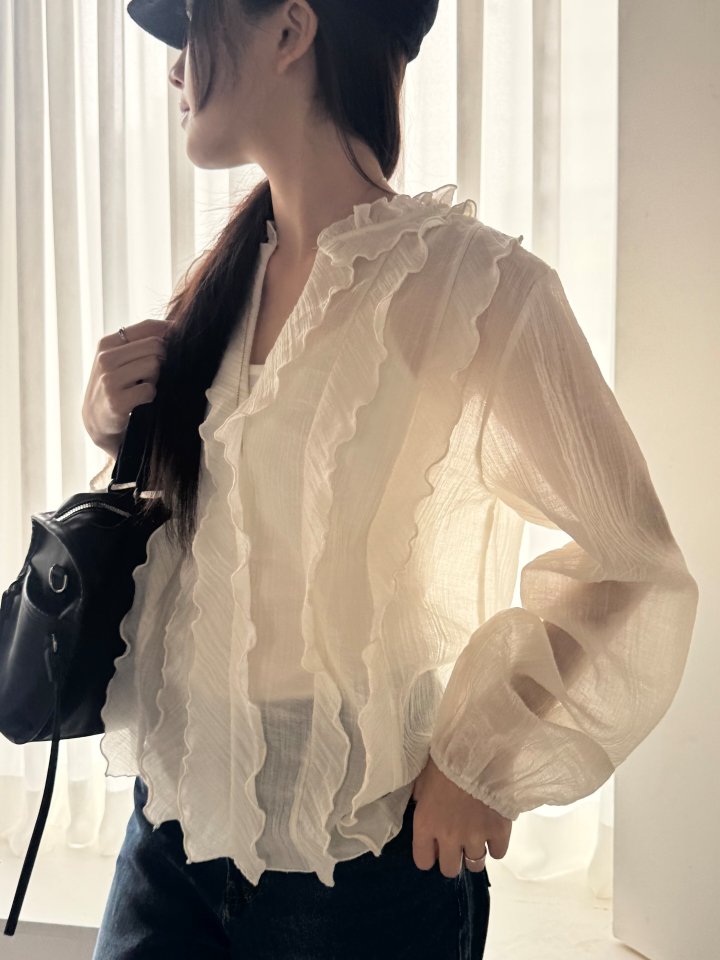 Theres - Korean Women Fashion - #momslook - Ive Blouse - 11