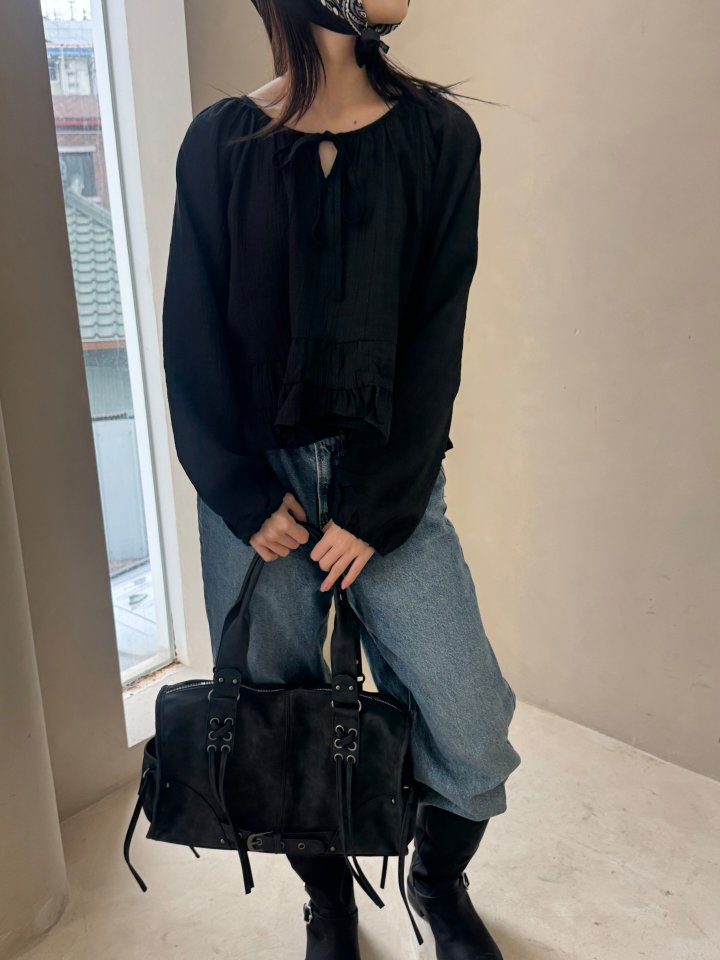 Theres - Korean Women Fashion - #momslook - Daisy Blouse - 8