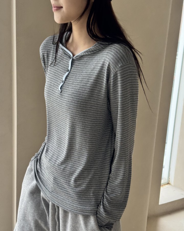 Theres - Korean Women Fashion - #momslook - Alex Hoodie - 5