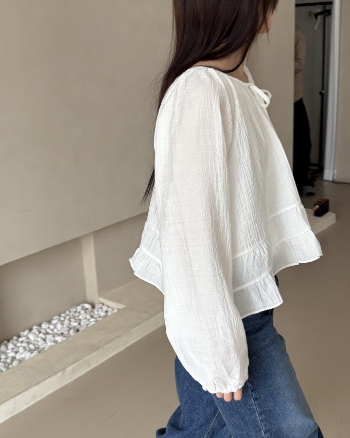 Theres - Korean Women Fashion - #restrostyle - Daisy Blouse