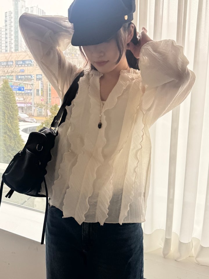 Theres - Korean Women Fashion - #romanticstyle - Ive Blouse - 3