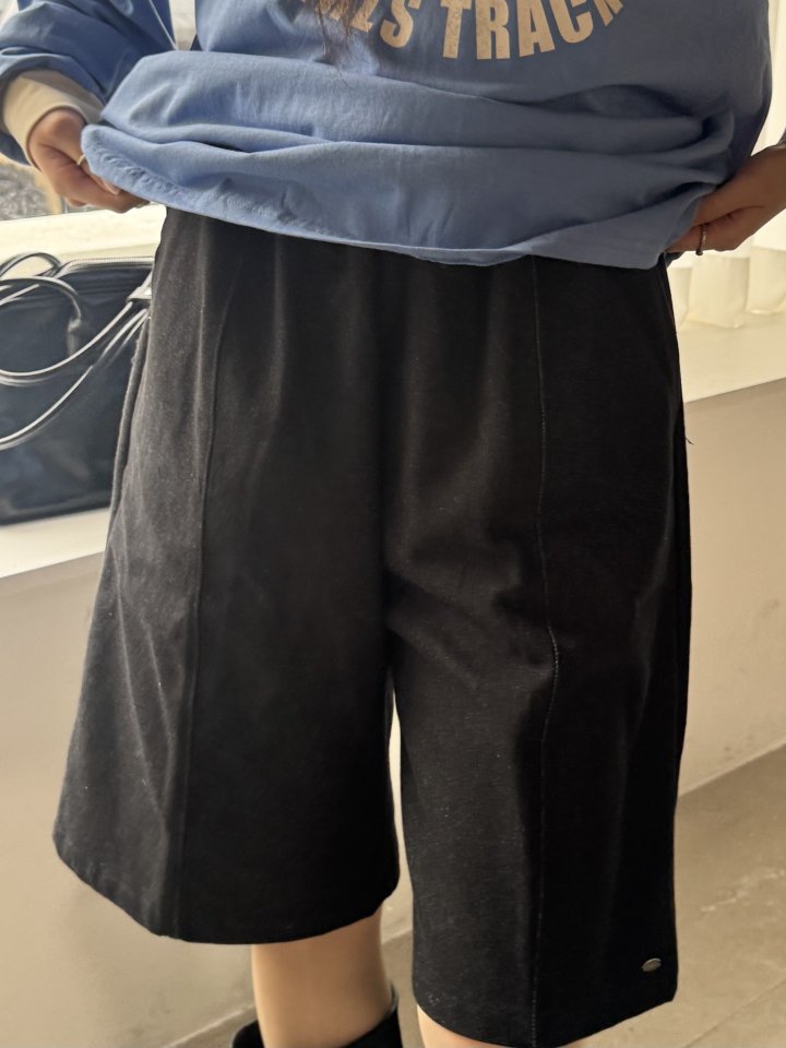 Theres - Korean Women Fashion - #shopsmall - Bermuda Pants - 8