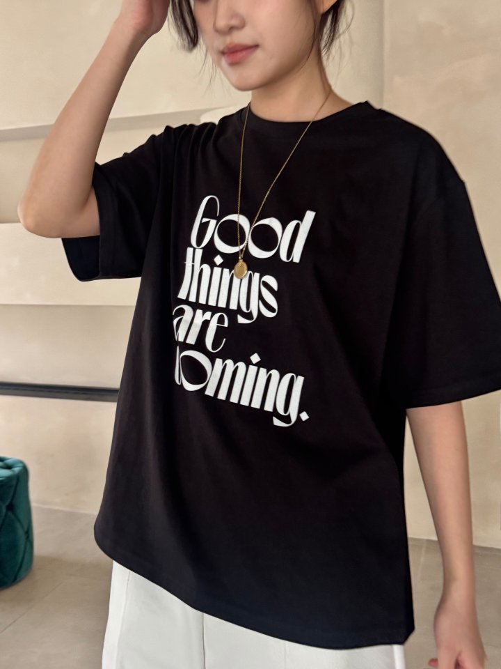 Theres - Korean Women Fashion - #shopsmall - Good Things Tee - 7