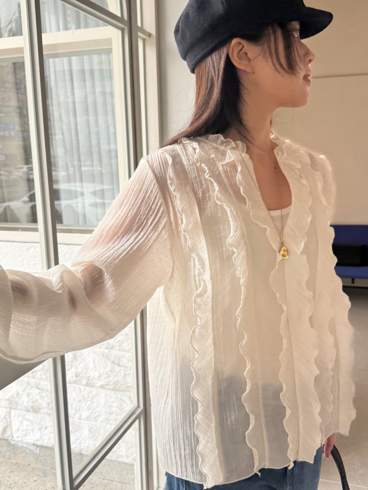 Theres - Korean Women Fashion - #romanticstyle - Ive Blouse - 4