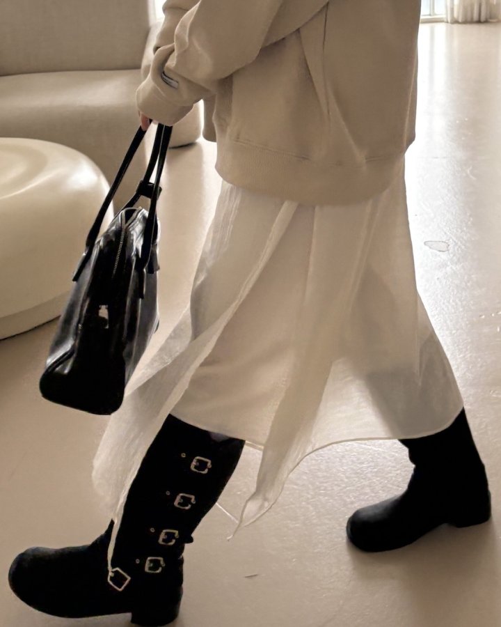 Theres - Korean Women Fashion - #thelittlethings - Wrap Skirt