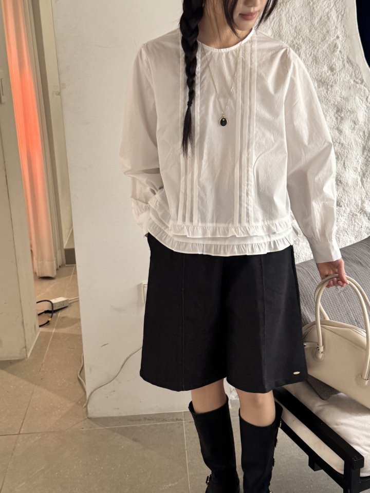 Theres - Korean Women Fashion - #thelittlethings - Bermuda Pants - 10