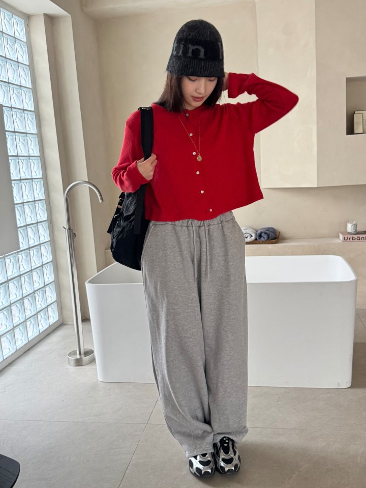 Theres - Korean Women Fashion - #thelittlethings - Punching Cardigan - 7