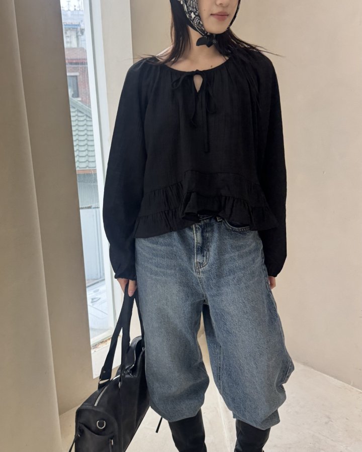 Theres - Korean Women Fashion - #thelittlethings - Daisy Blouse - 5