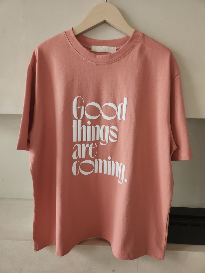 Theres - Korean Women Fashion - #vintageinspired - Good Things Tee - 2
