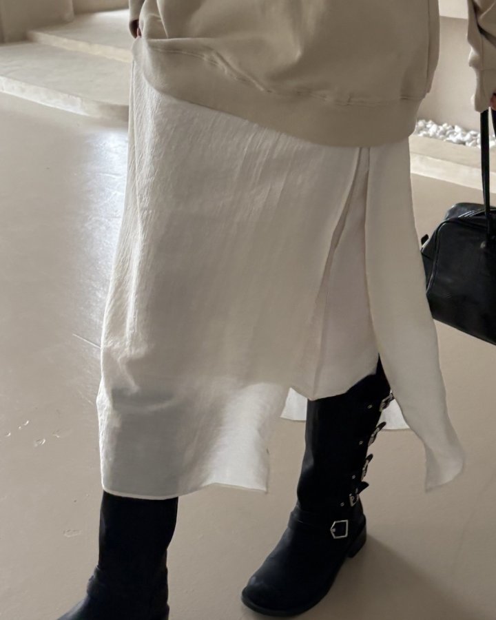 Theres - Korean Women Fashion - #womensfashion - Wrap Skirt - 5