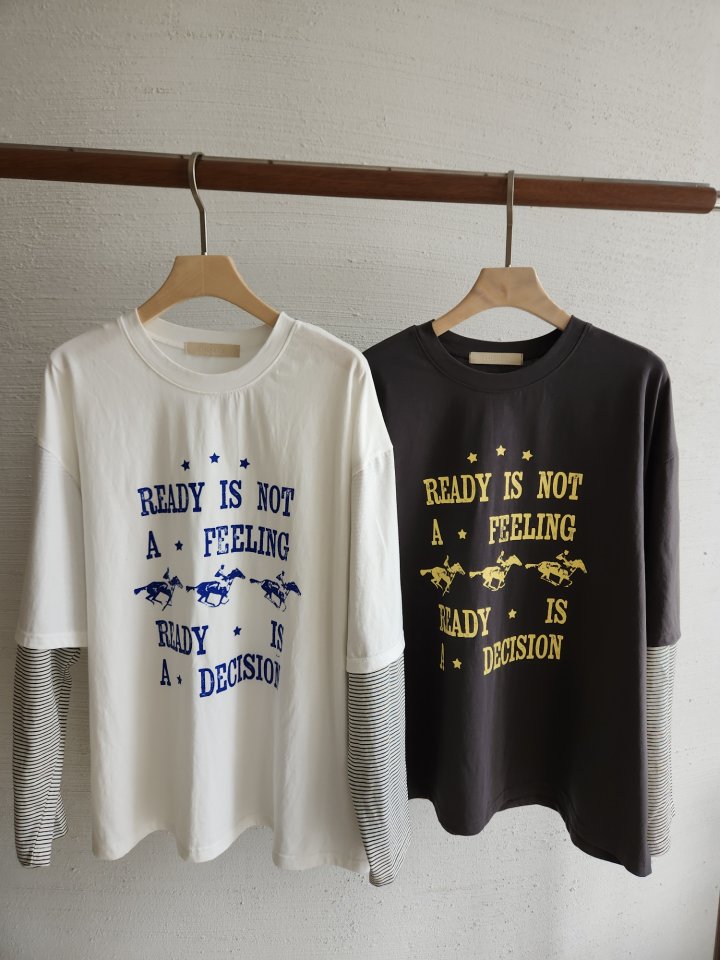 Theres - Korean Women Fashion - #womensfashion - Ready Tee - 12