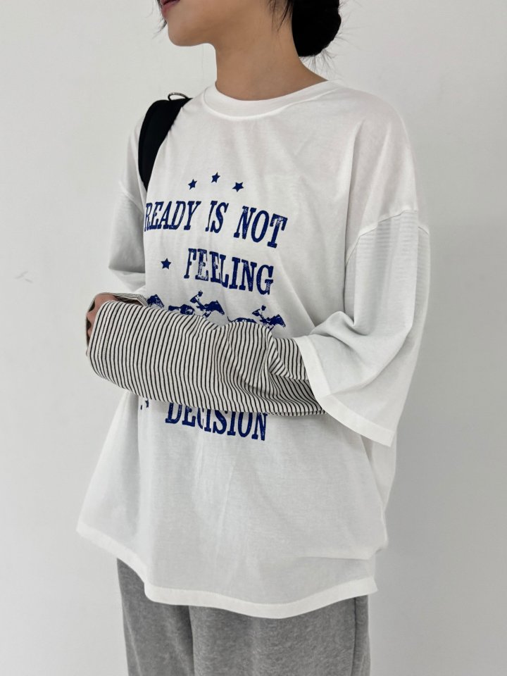 Theres - Korean Women Fashion - #womensfashion - Ready Tee - 6