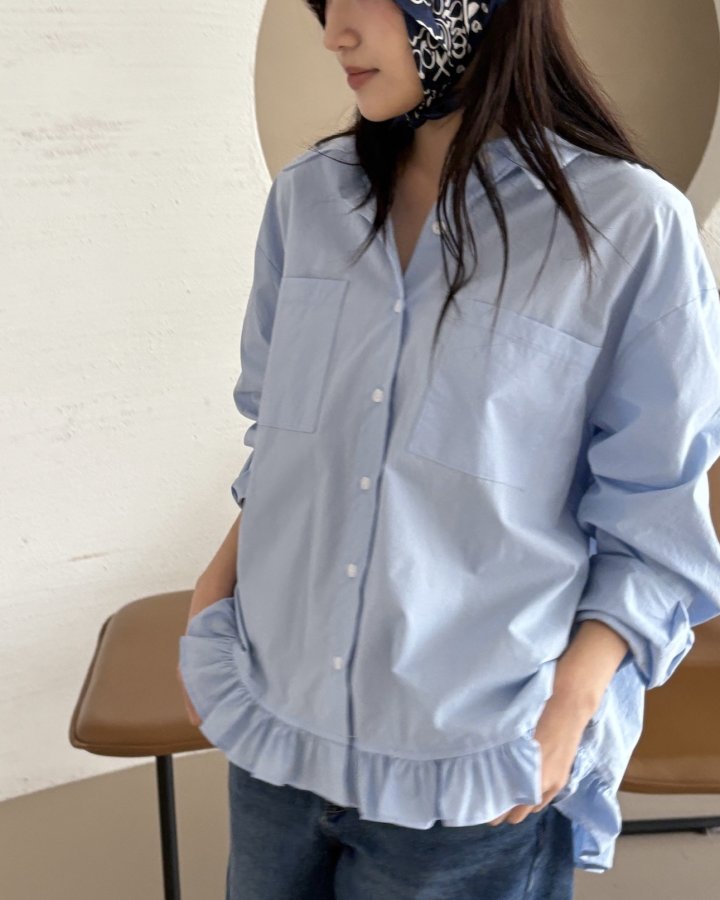 Theres - Korean Women Fashion - #momslook - Joy Shirt - 4