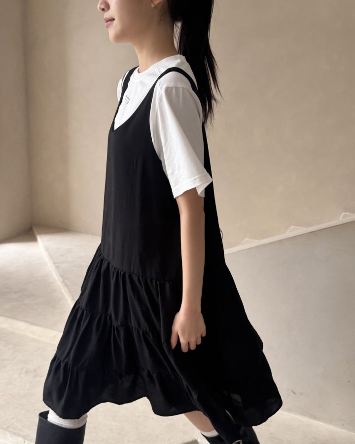 Theres - Korean Women Fashion - #momslook - With One-piece - 4
