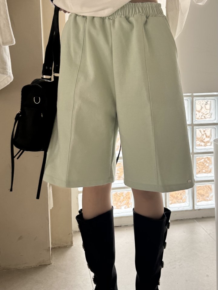 Theres - Korean Women Fashion - #womensfashion - Bermuda Pants - 12
