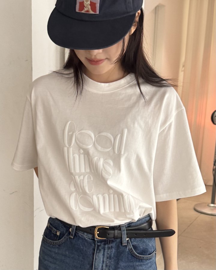 Theres - Korean Women Fashion - #womensfashion - Good Things Tee - 11