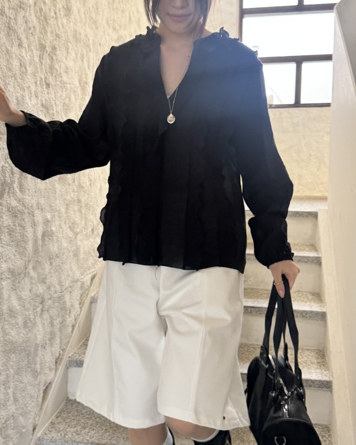 Theres - Korean Women Fashion - #womensfashion - Ive Blouse - 10