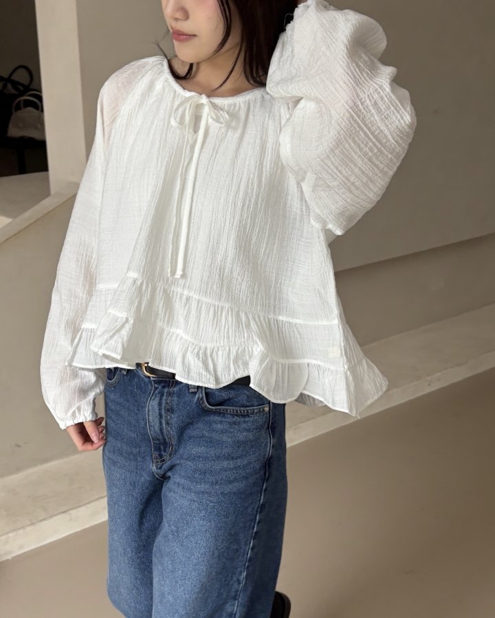 Theres - Korean Women Fashion - #womensfashion - Daisy Blouse - 7