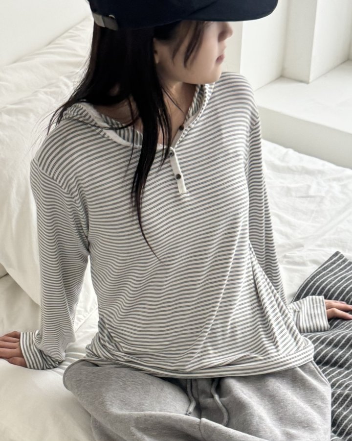 Theres - Korean Women Fashion - #womensfashion - Alex Hoodie - 6