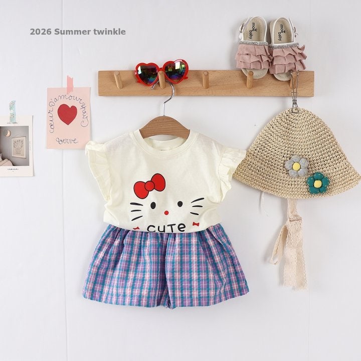 Twinkle - Korean Children Fashion - #Kfashion4kids - Lovely Check Skort - 11
