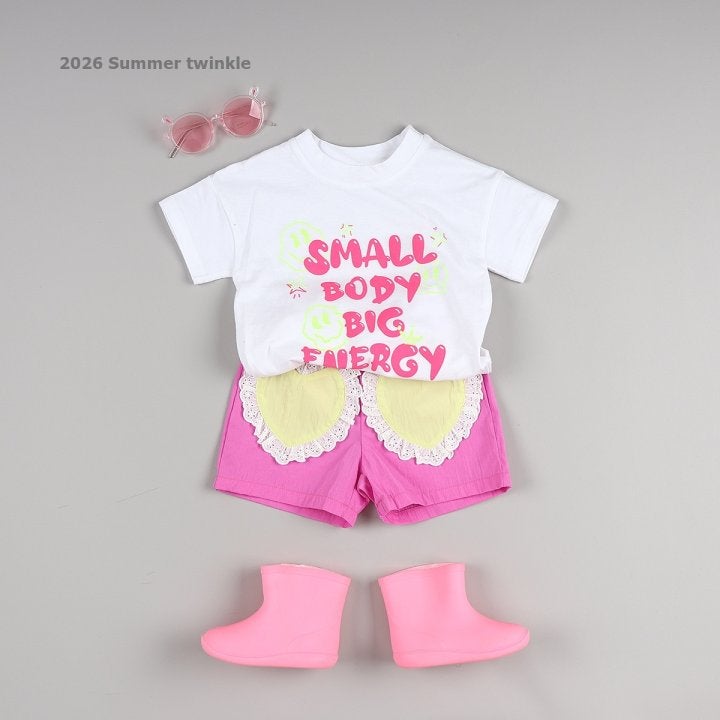 Twinkle - Korean Children Fashion - #Kfashion4kids - Lace Heart Shorts - 9