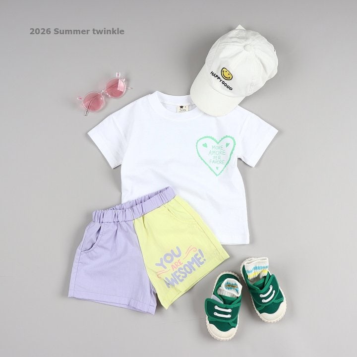 Twinkle - Korean Children Fashion - #Kfashion4kids - Amore Heart Tee