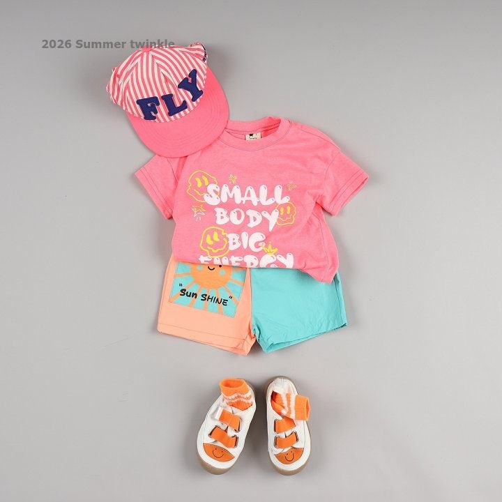 Twinkle - Korean Children Fashion - #kidzfashiontrend - Neon Smile Tee - 4