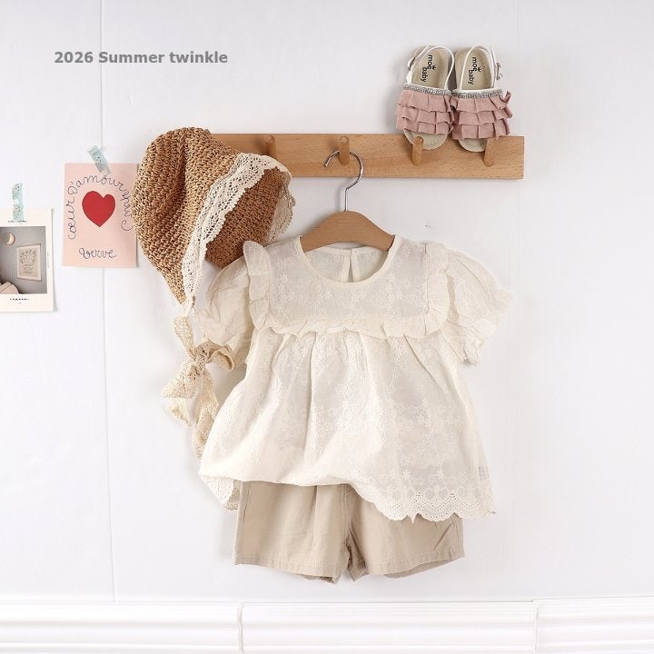 Twinkle - Korean Children Fashion - #childofig - Lace Cotton Shorts - 2