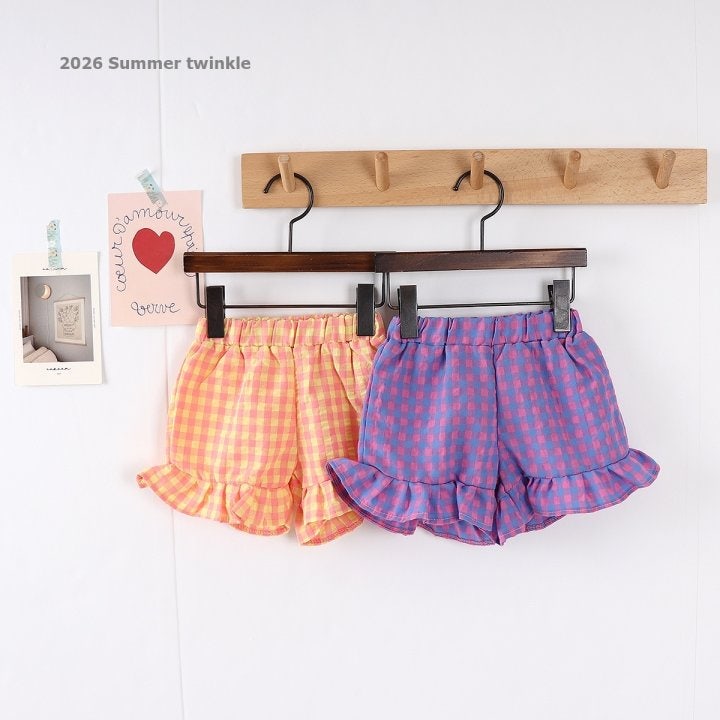Twinkle - Korean Children Fashion - #childofig - Check Bubble Pants - 10