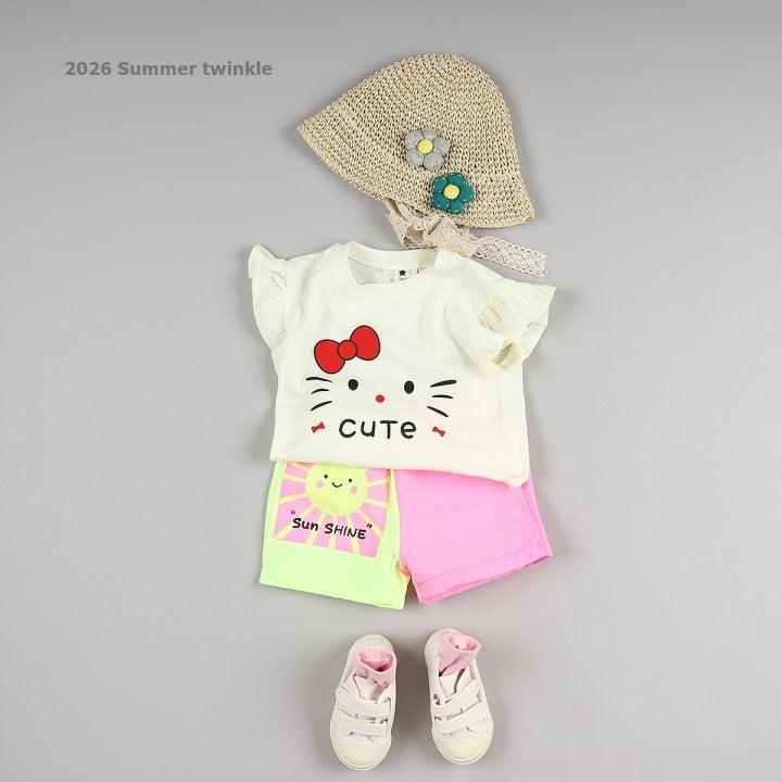Twinkle - Korean Children Fashion - #childofig - Cutie Frill Tee - 5