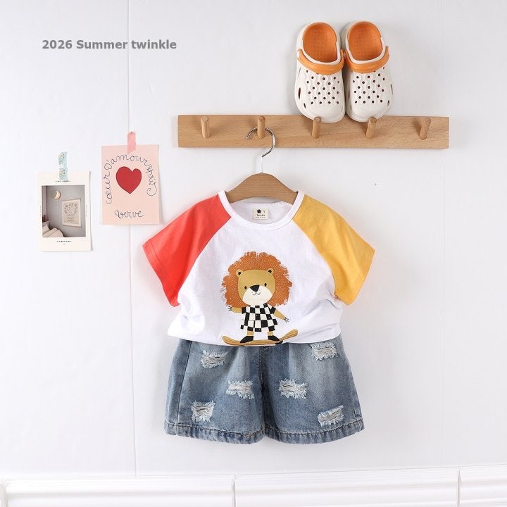 Twinkle - Korean Children Fashion - #childofig - 4-Length Vintage Denim Shorts