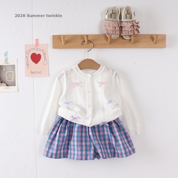 Twinkle - Korean Children Fashion - #childofig - Lovely Check Skort - 4