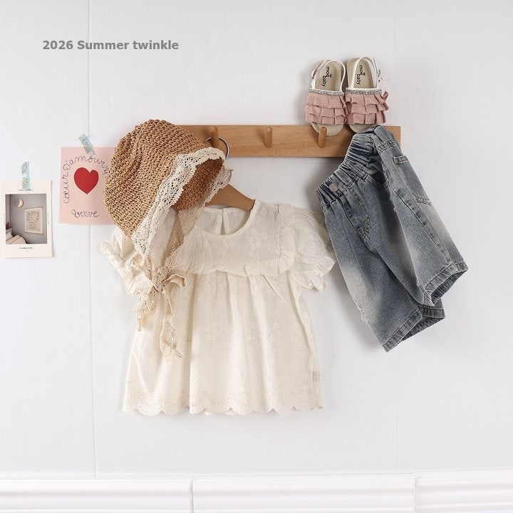 Twinkle - Korean Children Fashion - #childrensboutique - Angel Lace Blouse - 7