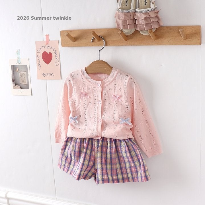Twinkle - Korean Children Fashion - #designkidswear - Lovely Check Skort - 5