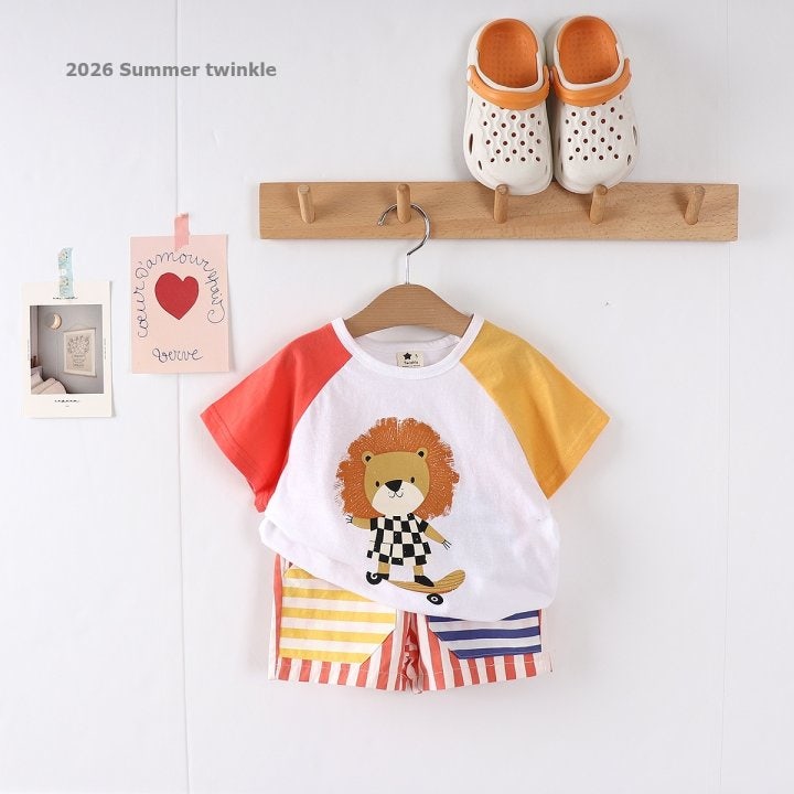 Twinkle - Korean Children Fashion - #discoveringself - Board Friends Tee - 11