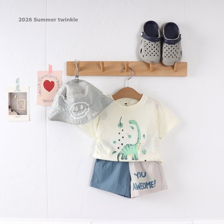 Twinkle - Korean Children Fashion - #discoveringself - 26 Dino Tee - 2