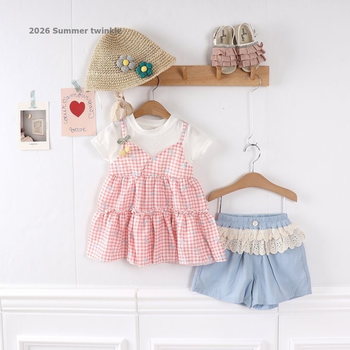Twinkle - Korean Children Fashion - #fashionkids - Lace Cotton Shorts - 6
